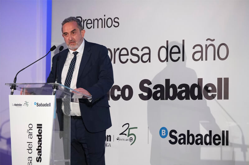 Dcoop, Federico Beltrán, Nonoki, TROPS, Sando, Clece, Freepik y Airzone, premiados por Prensa Ibérica, La Opinión de Málaga y Banco Sabadell en los I Premios Empresa del Año Banco Sabadell / FRANCIS SILVA