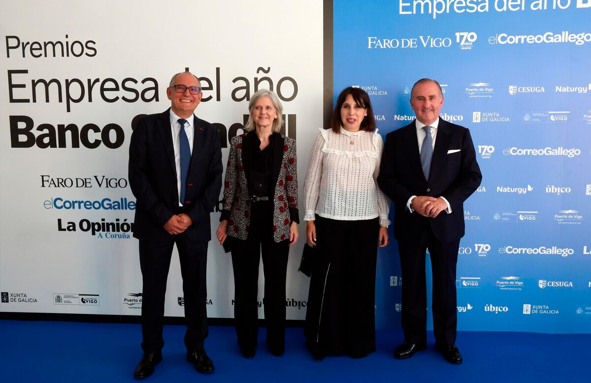 Juan Carlos Da Silva, Covadonga Toca, María Jesús Lorenzana y Pablo Junceda