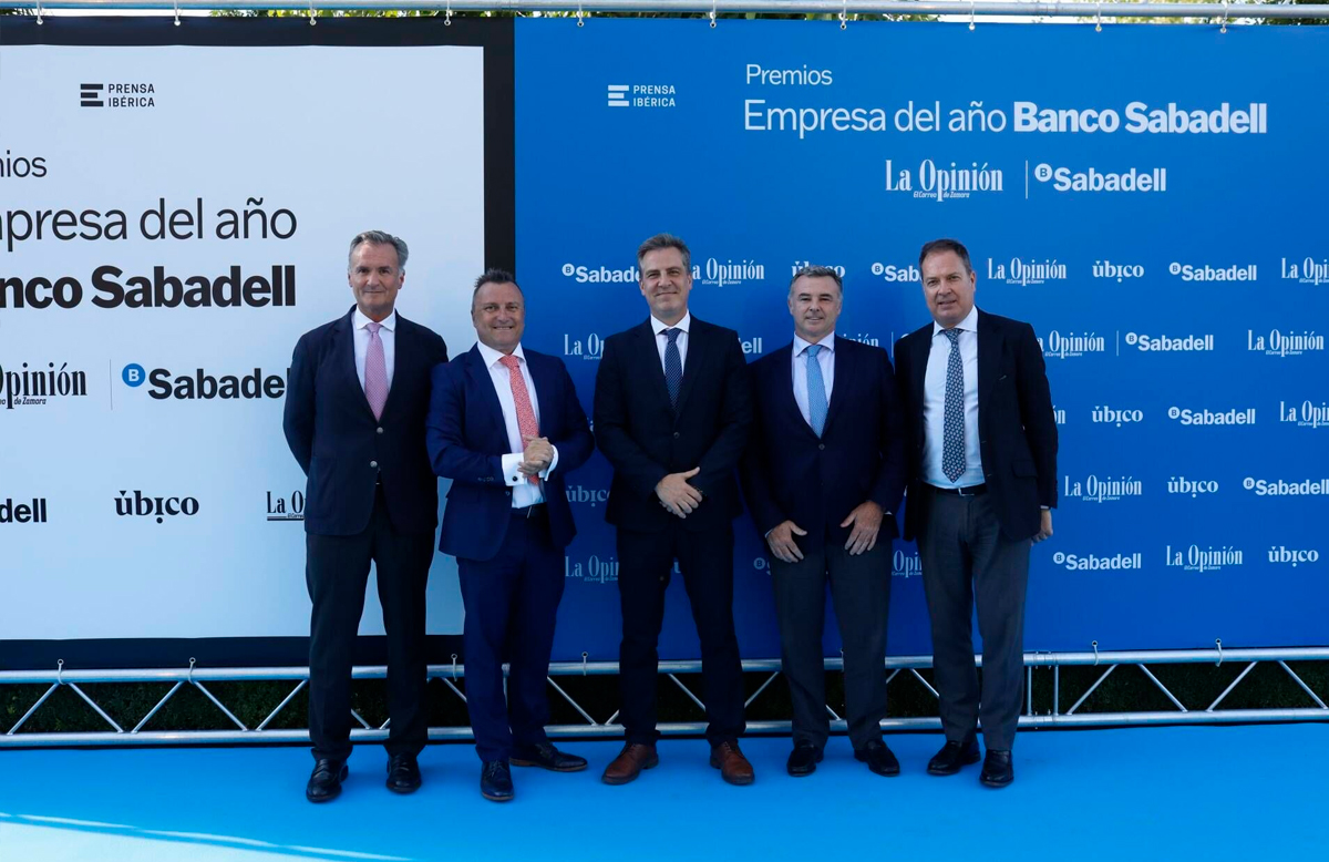 Mejores imágenes de los Premios Empresa del Año Banco Sabadell en Castilla y León