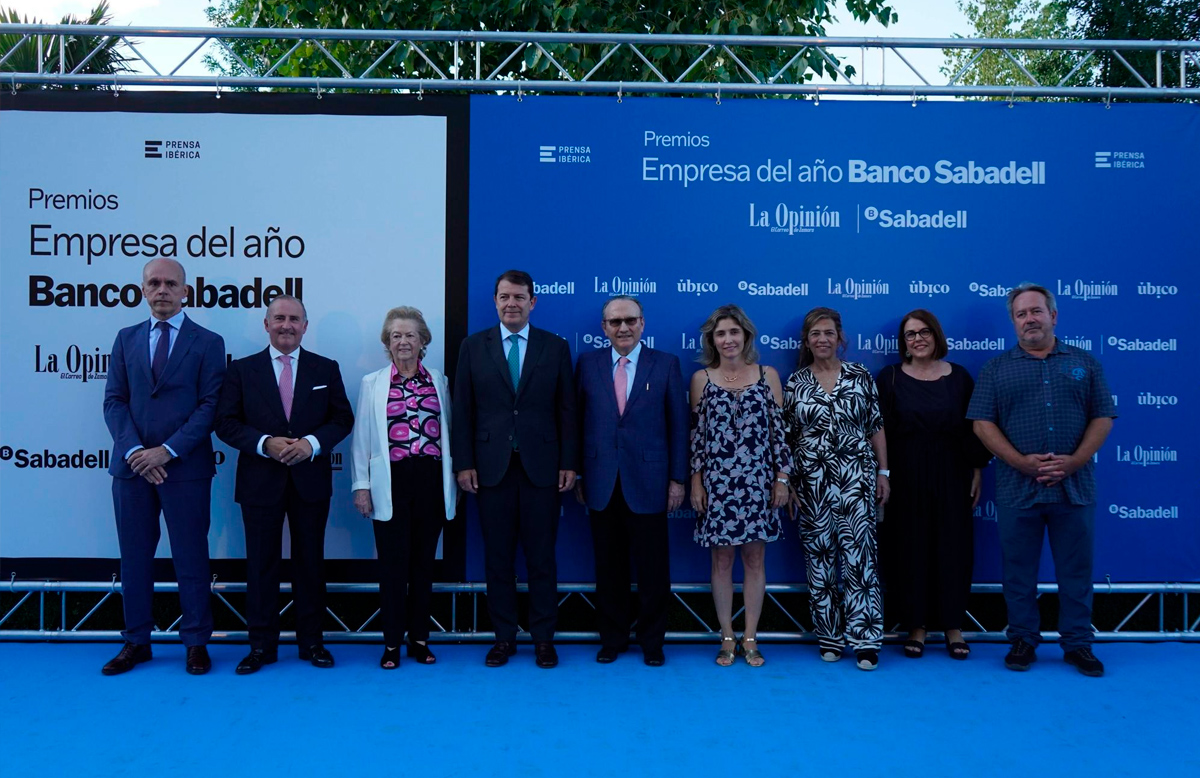 Mejores imágenes de los Premios Empresa del Año Banco Sabadell en Castilla y León